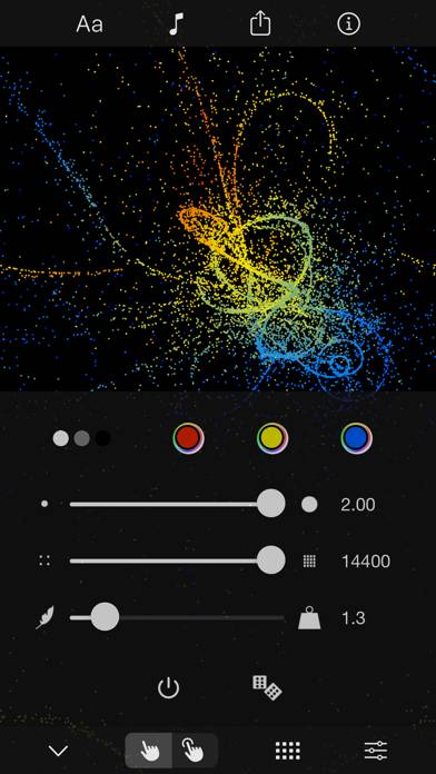 Gravilux Captura de pantalla de la aplicación