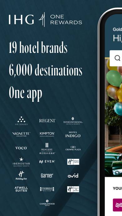 IHG Hotels & Rewards App screenshot #1
