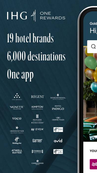IHG Hotels & Rewards screenshot