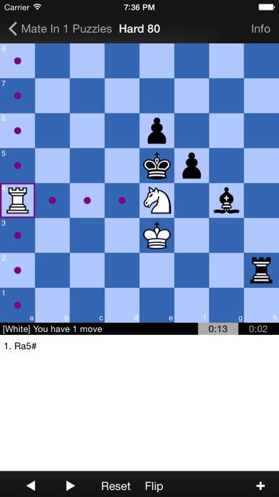 Mate in 1 Chess Puzzles screenshot