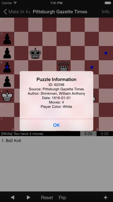 Mate in 4 plus Chess Puzzles App screenshot #3