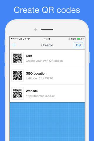 QR Reader for iPhone App skärmdump #3