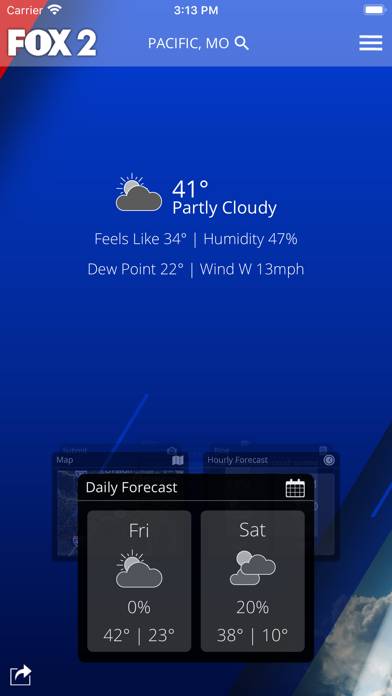 Fox 2 St Louis Weather App screenshot #1