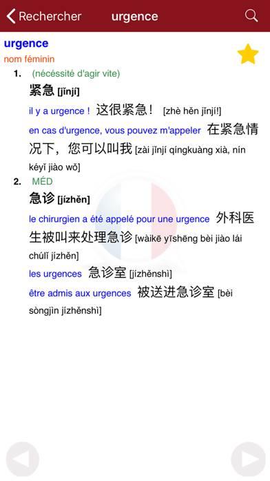 Dictionnaire Chinois-Français Schermata dell'app #2