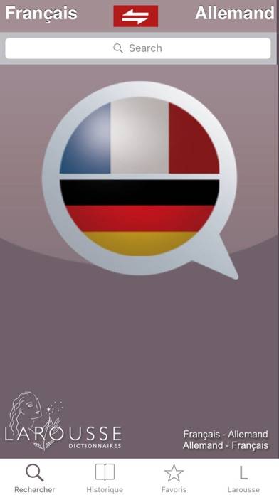 Dictionnaire Français/Allemand App screenshot #1