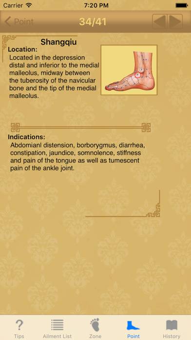 Foot reflexology: home remedy for chronic diseases App screenshot