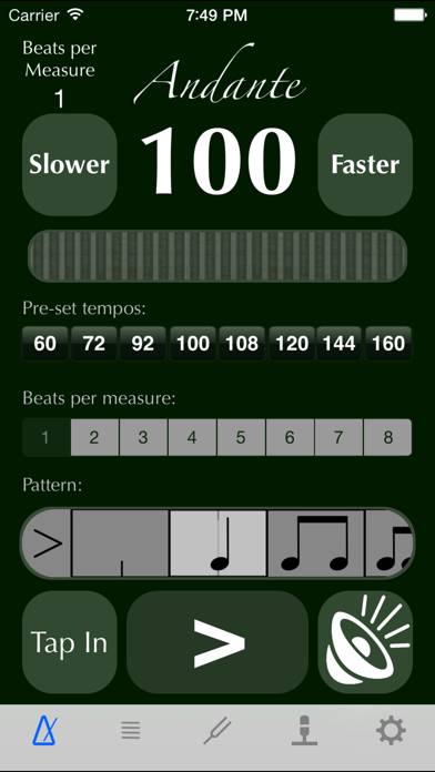 Metronome-Plus App screenshot #1