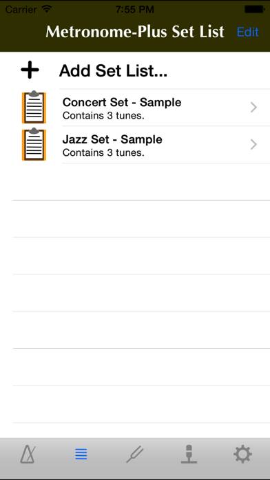 Metronome-Plus App-Screenshot #2