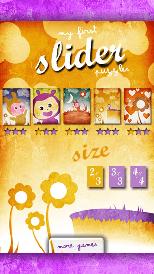 Mis puzzles deslizantes captura de pantalla del juego