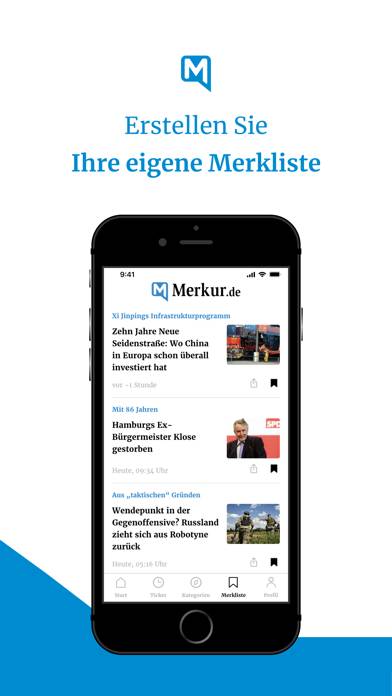 Merkur: Aktuelle Nachrichten App screenshot #5