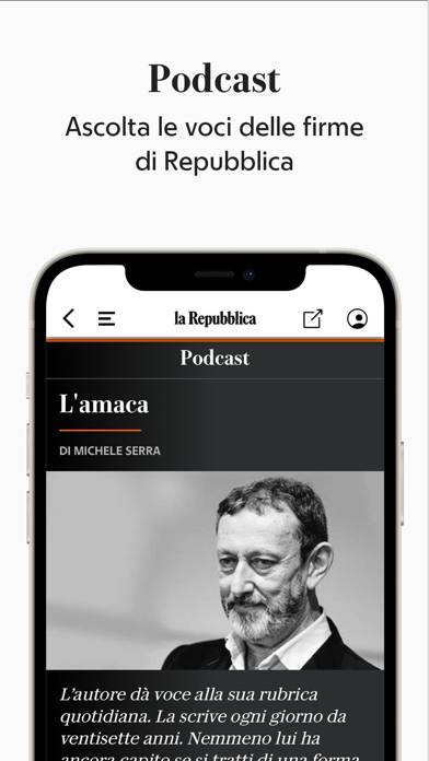 La Repubblica Schermata dell'app #4