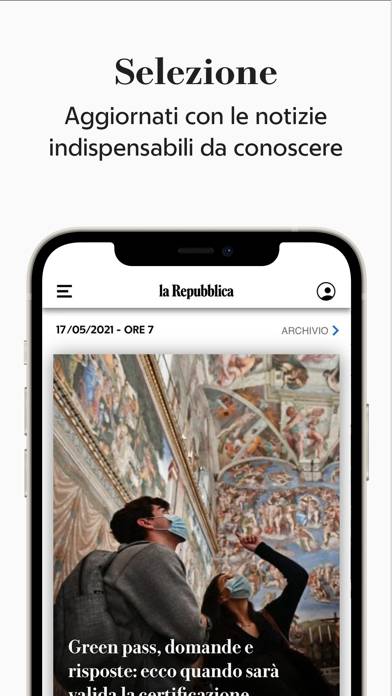 La Repubblica Schermata dell'app #5