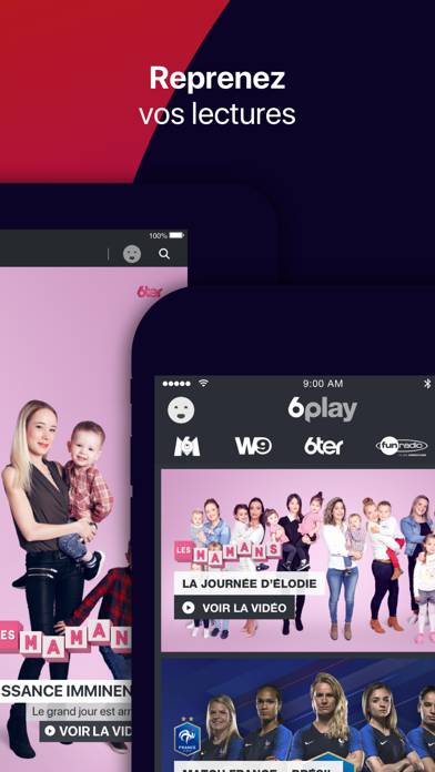 M6 plus : Streaming & Tv Replay Capture d'écran de l'application