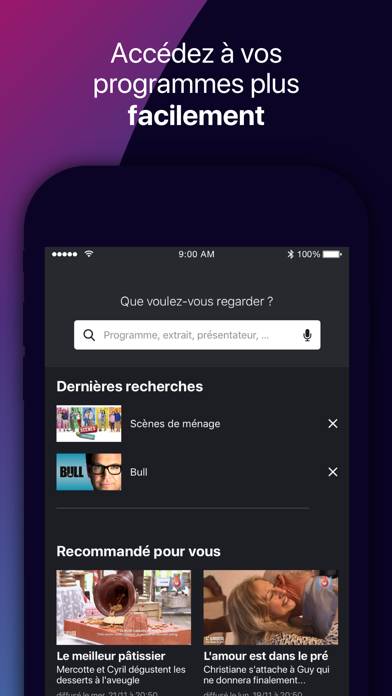 M6 plus : Streaming & Tv Replay Capture d'écran de l'application