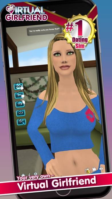My Virtual Girlfriend Captura de pantalla de la aplicación #1