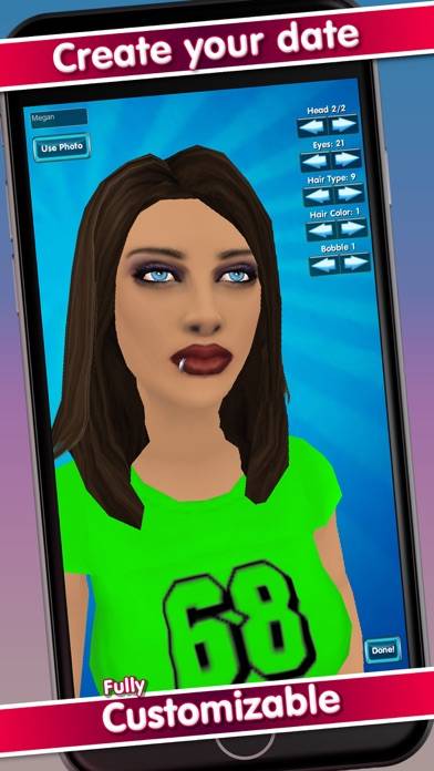 My Virtual Girlfriend Captura de pantalla de la aplicación #2