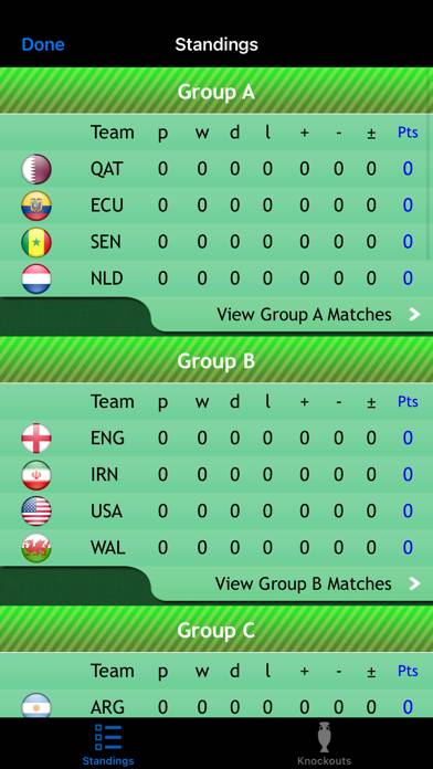 World Football Calendar 2022 App screenshot #4