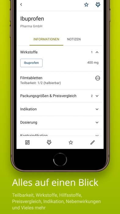 Arznei aktuell App-Screenshot