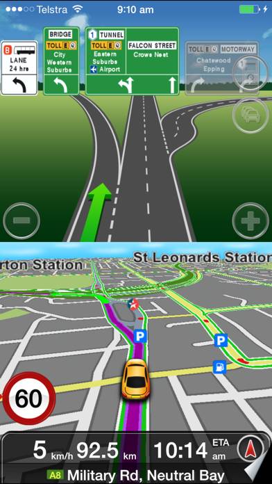 MetroView GPS Navigation screenshot