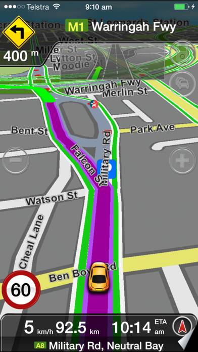 MetroView GPS Navigation App screenshot #2
