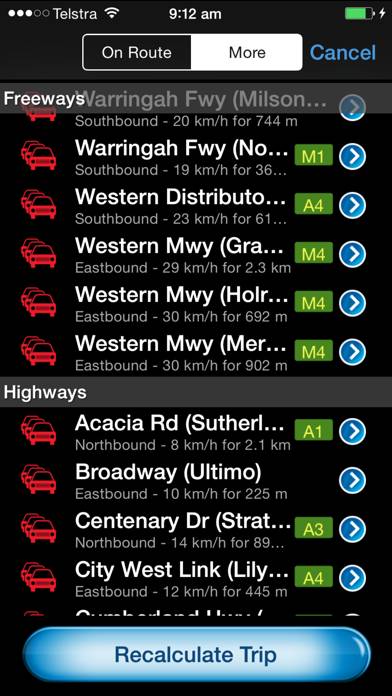 MetroView GPS Navigation App screenshot #3