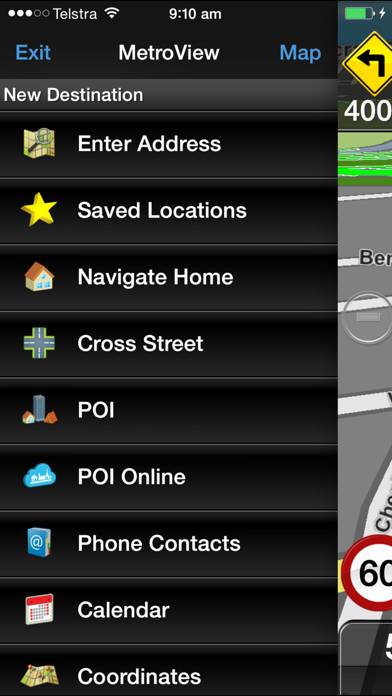 MetroView GPS Navigation App screenshot #4
