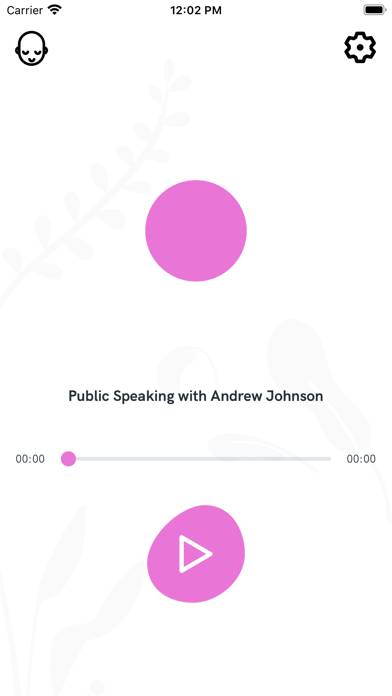 Public Speaking with AJ App screenshot #2