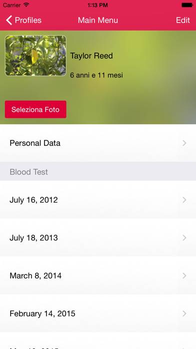 My Blood Test Capture d'écran de l'application #2