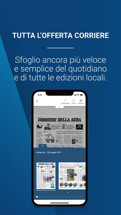 Corriere della Sera Schermata dell'app #2
