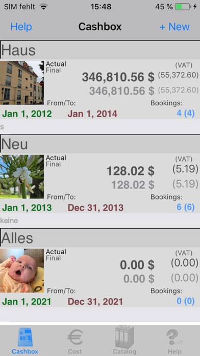 Cash-Box App-Screenshot #1