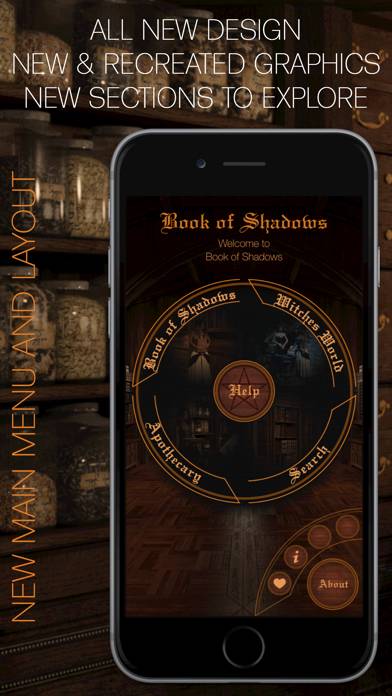 Book of Shadows skärmdump