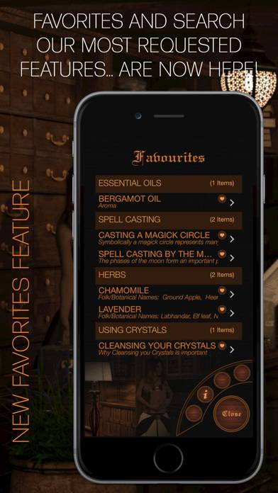Book of Shadows App skärmdump