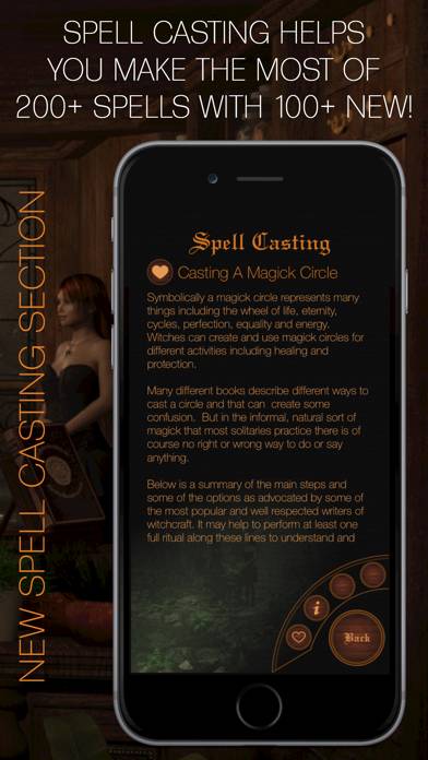 Book of Shadows App skärmdump