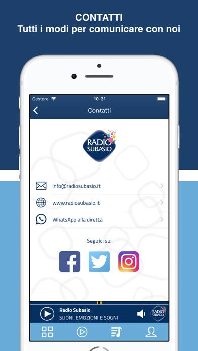 Radio Subasio App screenshot #4