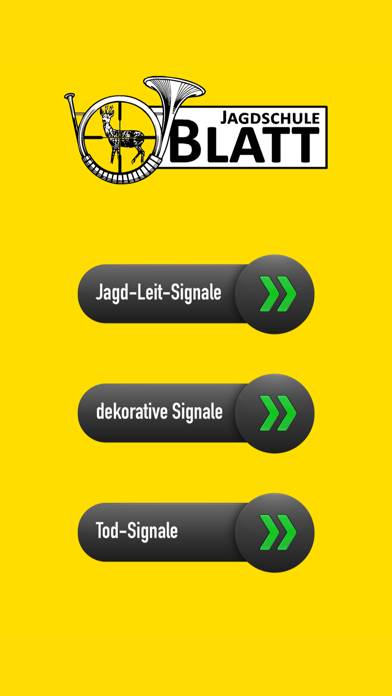 Jagdsignale App-Screenshot #1