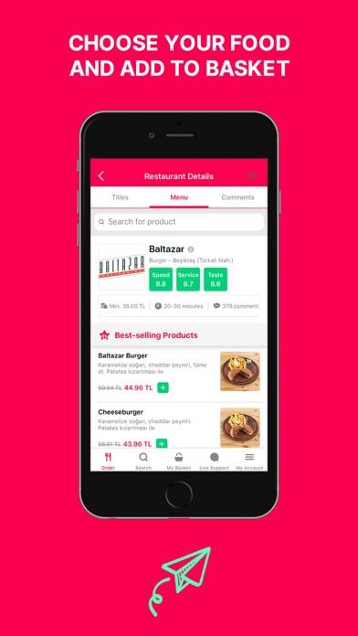Yemeksepeti: Food & Grocery App screenshot #5