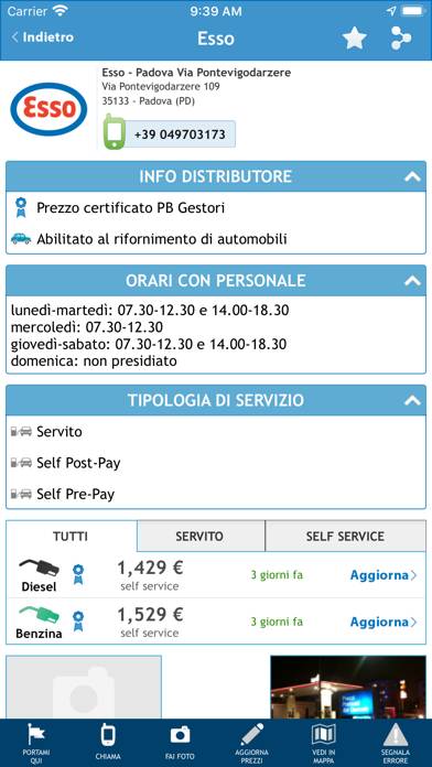 Prezzi Benzina App preview #5