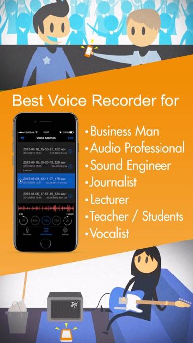 Voice Recorder HD Schermata dell'app #5
