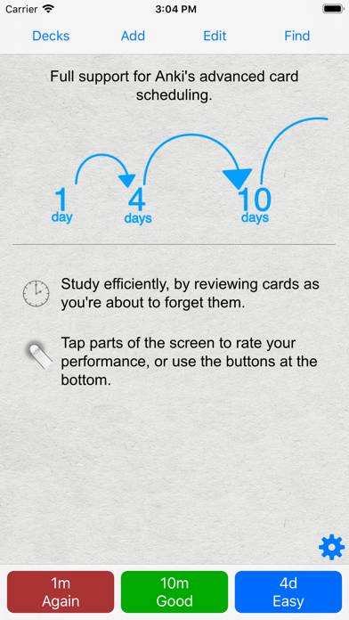 AnkiMobile Flashcards Schermata dell'app #2