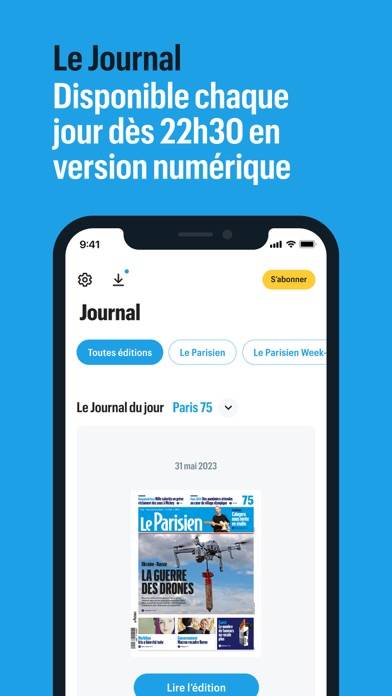 Le Parisien : l'info en direct Capture d'écran de l'application #5