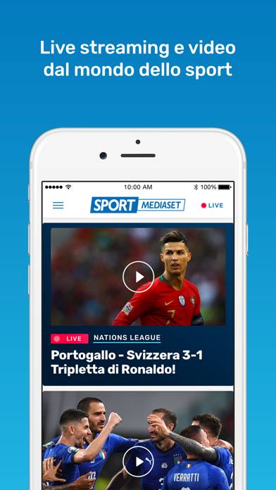 SportMediaset App screenshot #2