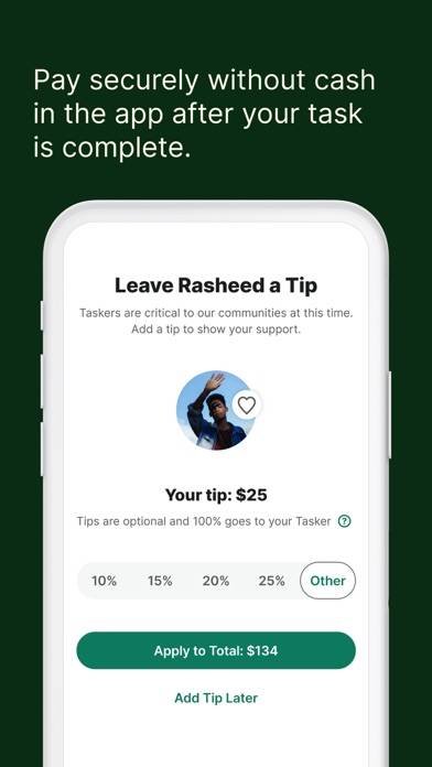 Taskrabbit App-Screenshot #6
