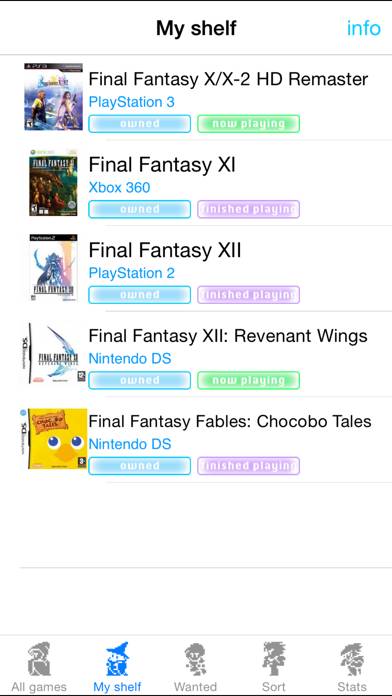 FFcollection for Final Fantasy App skärmdump #3