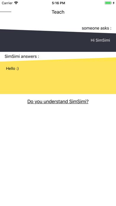 SimSimi App screenshot #4