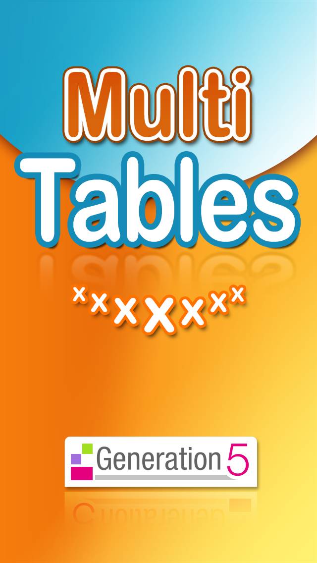 Multi Tables Capture d'écran de l'application #1
