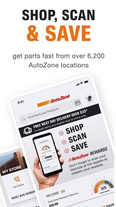 AutoZone App screenshot #1