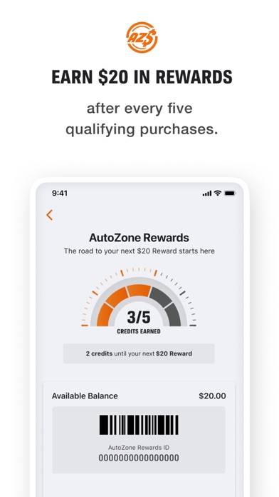 AutoZone Auto Parts & Repair App screenshot