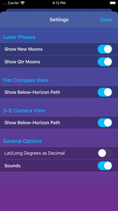 Moon Seeker App skärmdump #6