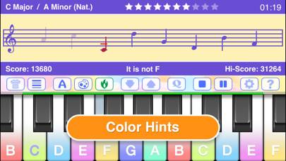 Piano Notes Fun App skärmdump #5