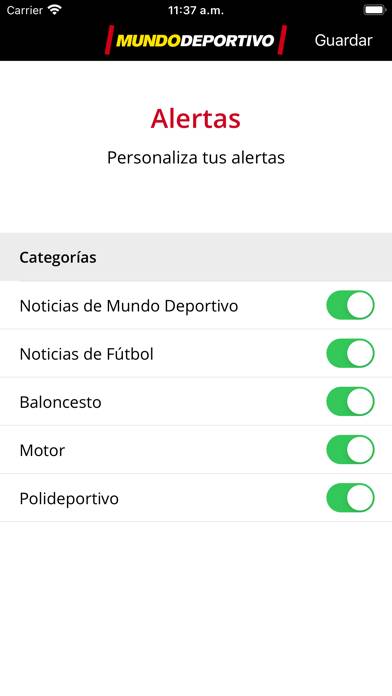 Mundo Deportivo Captura de pantalla de la aplicación #5